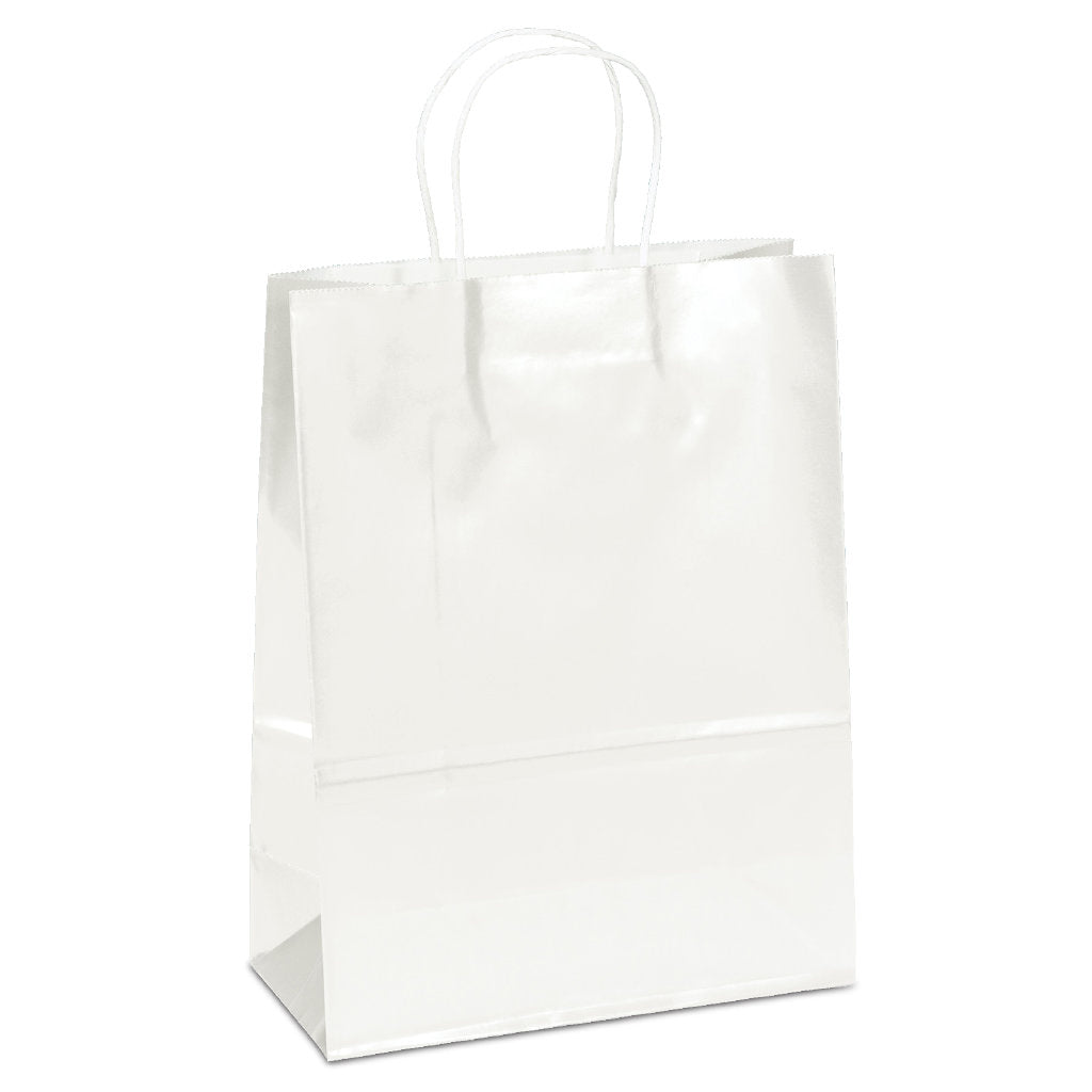 Wholesale Amber-White Paper Bag - 34WHG1013