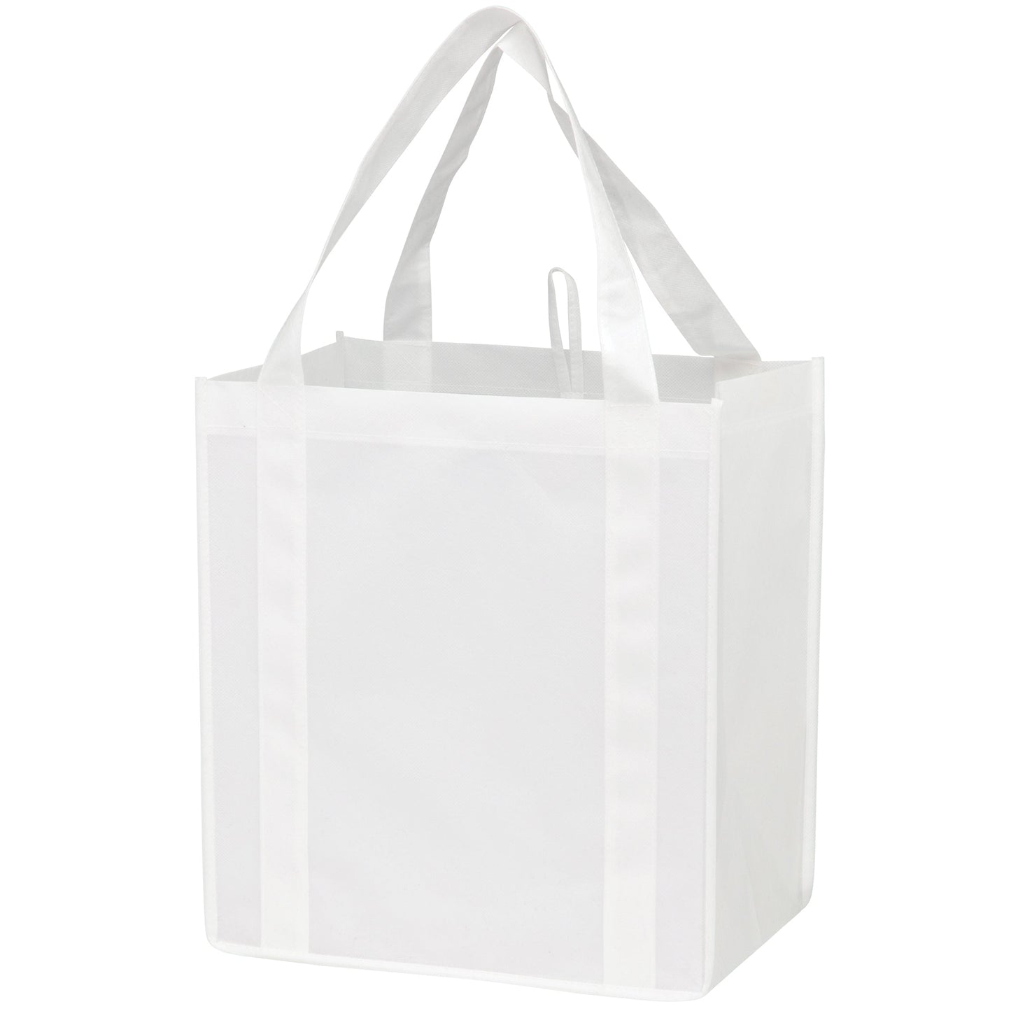 Wholesale Plant Based Non-Woven Grocery Tote Bag w/Insert |12x8x13| - PLA12813
