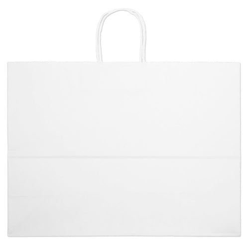 Wholesale Vogue-White Paper Bag - 11WHP1612