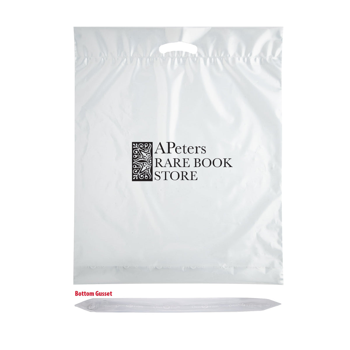 Wholesale OXO REUSABLE FOLD-OVER REINFORCED DIE CUT BAG |15X18X3| - 12BD1518