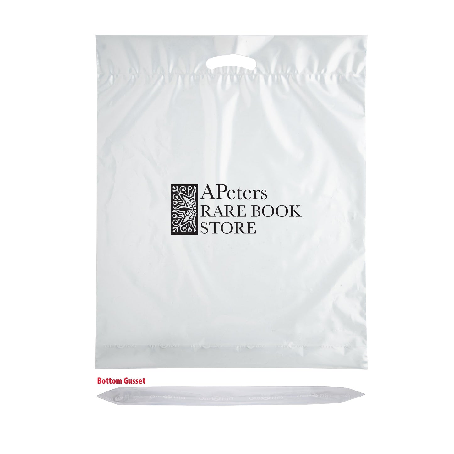 Wholesale OXO REUSABLE FOLD-OVER REINFORCED DIE CUT BAG |15X18X3| - 12BD1518