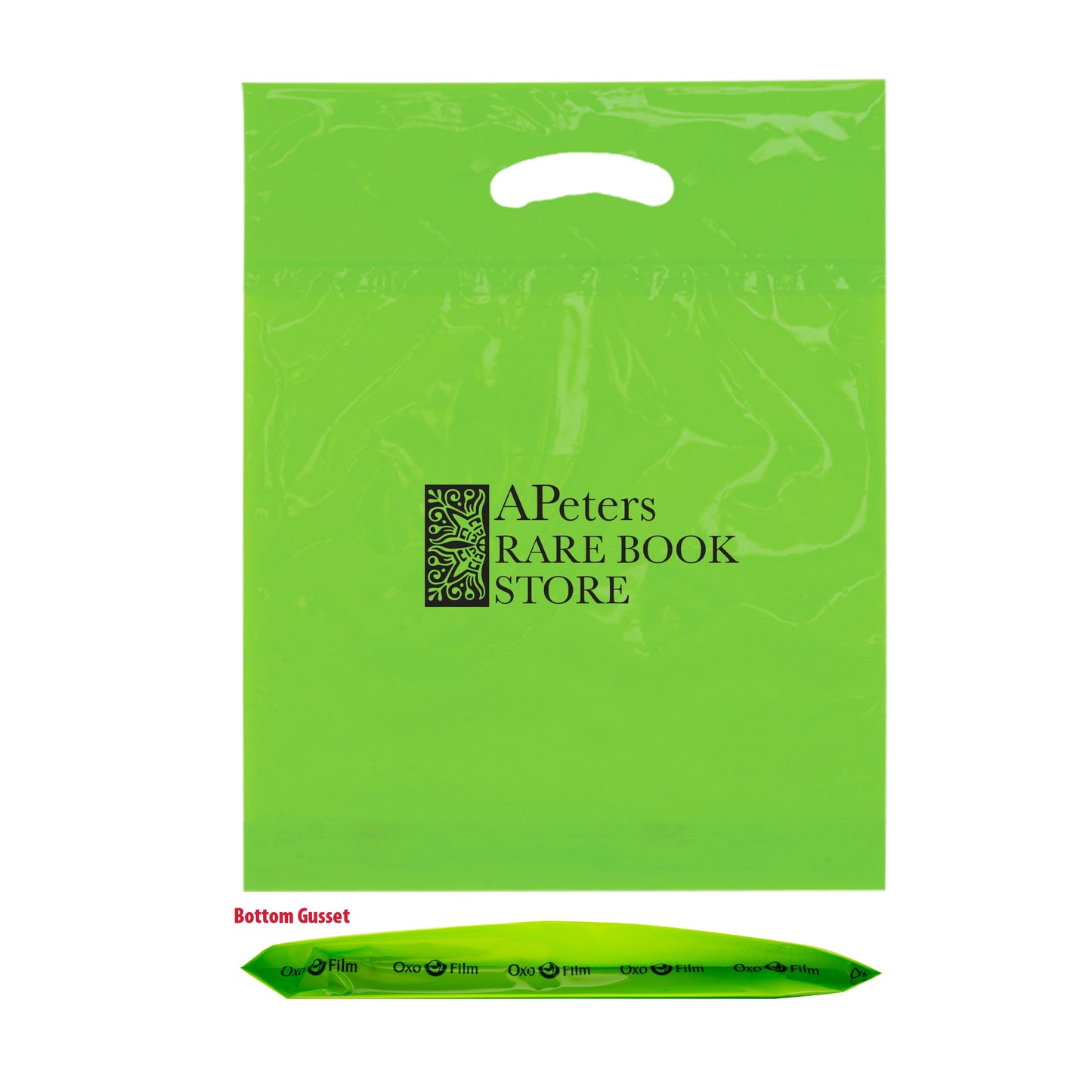 Wholesale OXO REUSABLE FOLD-OVER REINFORCED DIE CUT BAG |15X18X3| - 12BD1518