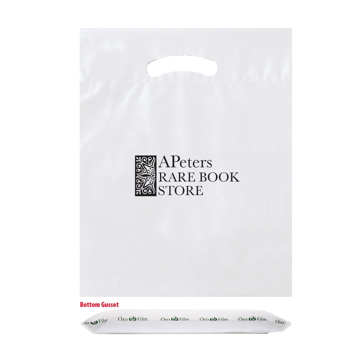Wholesale OXO REUSABLE FOLD-OVER REINFORCED DIE CUT BAG |15X18X3| - 12BD1518