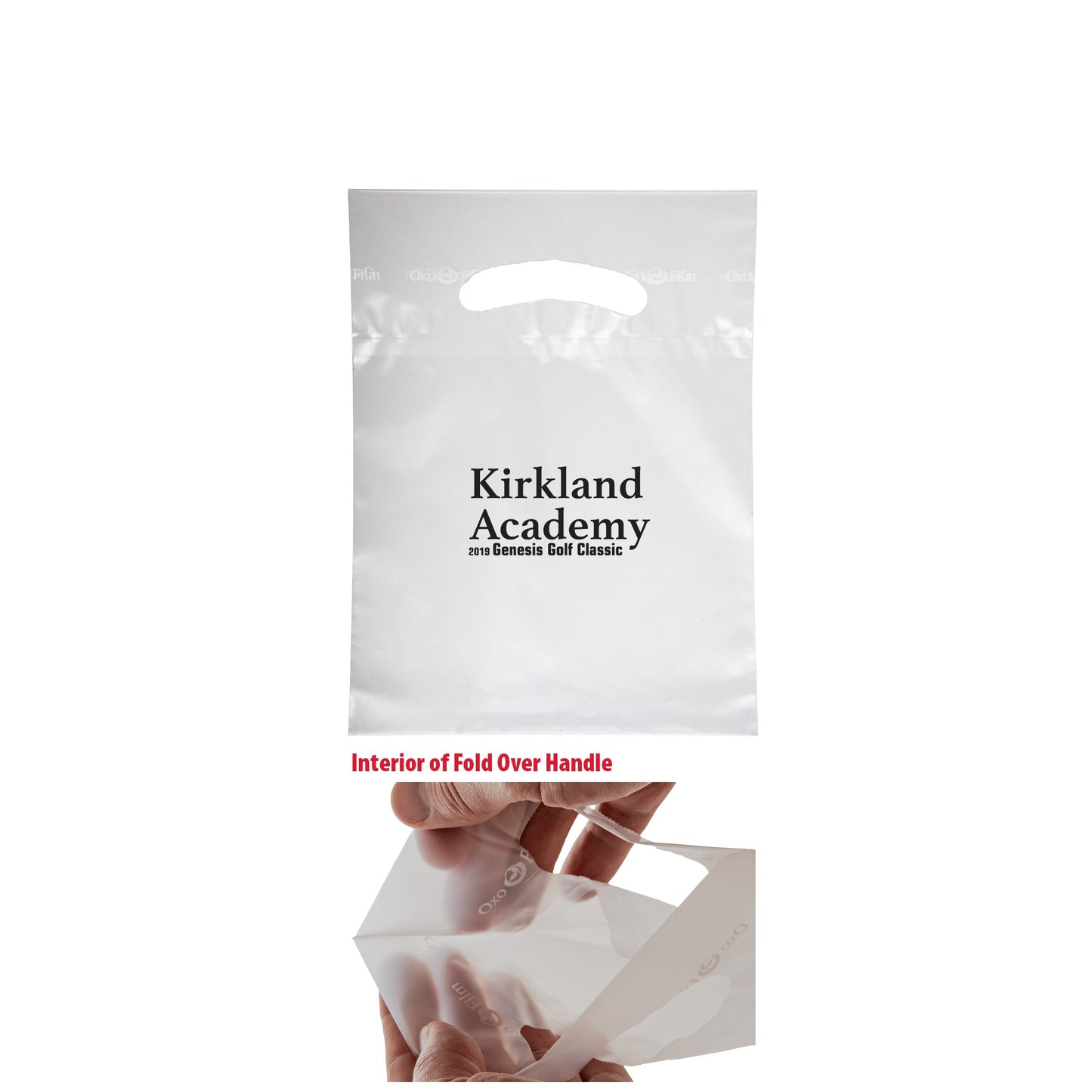 Wholesale Oxo Reusable Fold-Over Reinforced Die Cut Bag - 12BD710