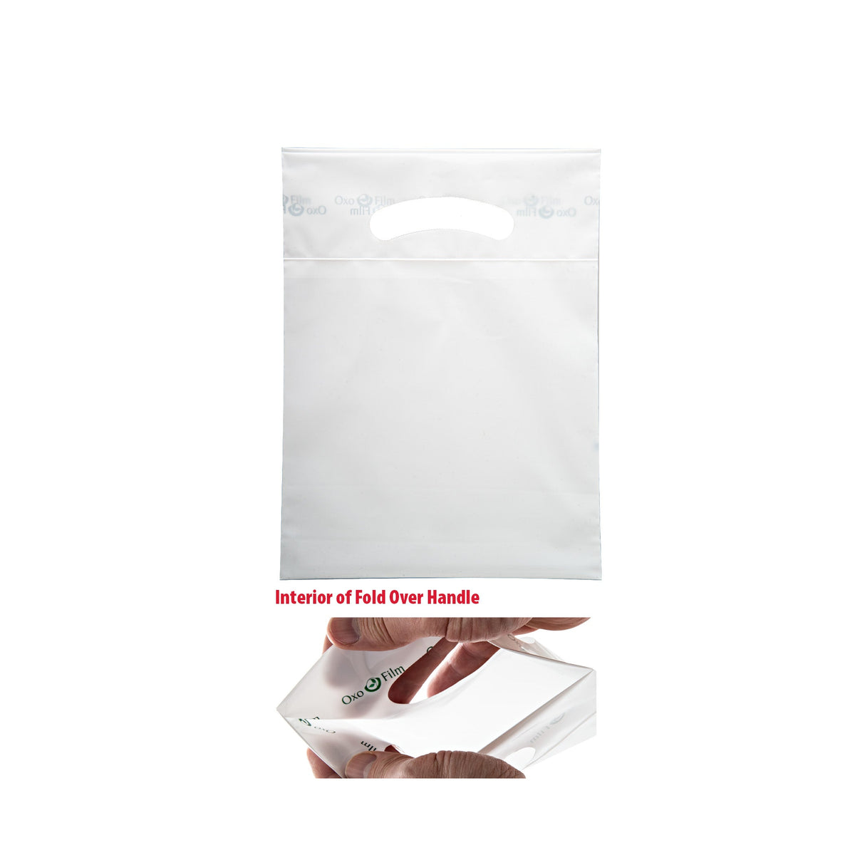 Wholesale Oxo Reusable Fold-Over Reinforced Die Cut Bag - 12BD710