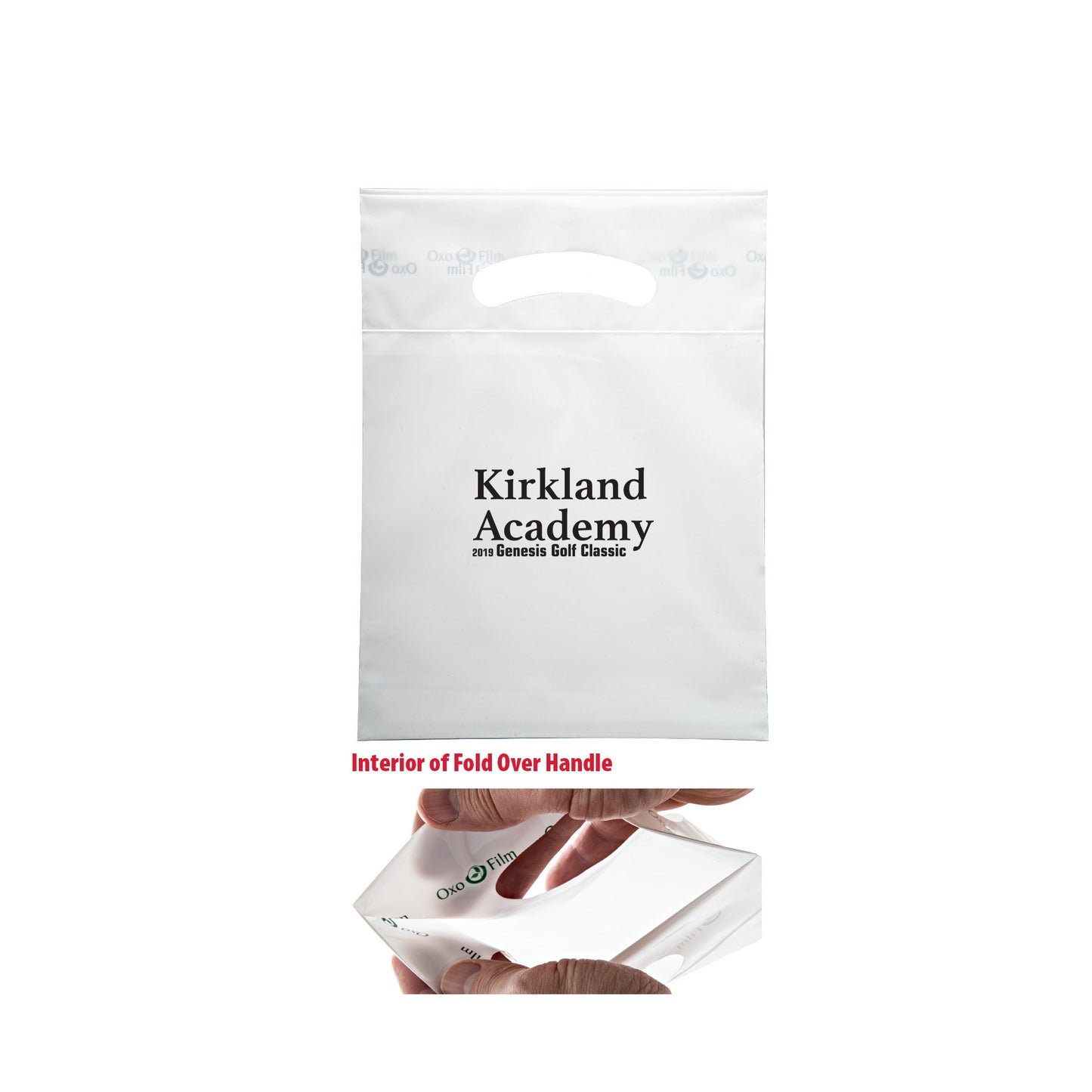 Wholesale Oxo Reusable Fold-Over Reinforced Die Cut Bag - 12BD710