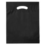 Wholesale Fold-Over Reinforced Die-Cut Handle Bags (12" x 15")