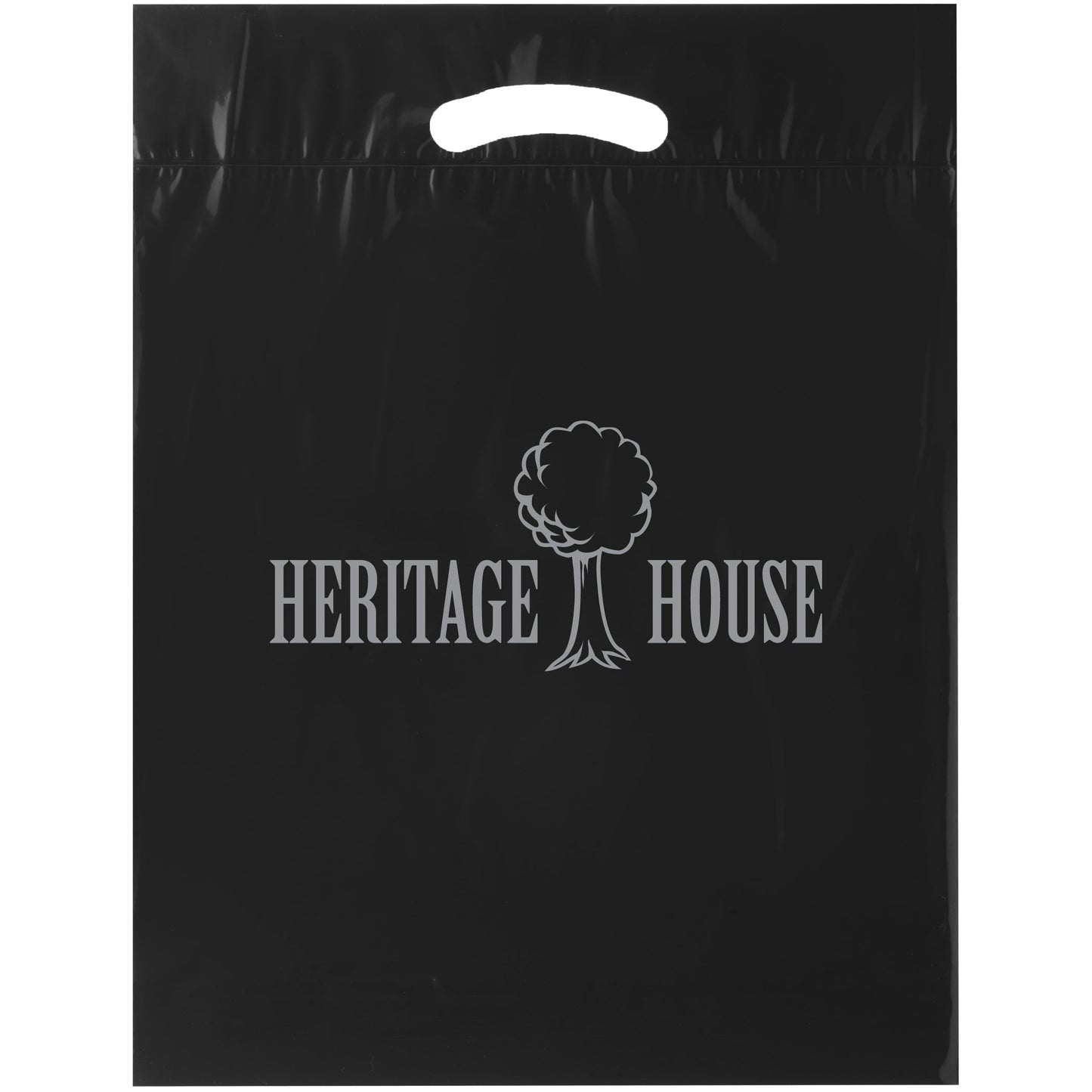 Wholesale FOLD-OVER REINFORCED DIE CUT BAG - 12DC1215