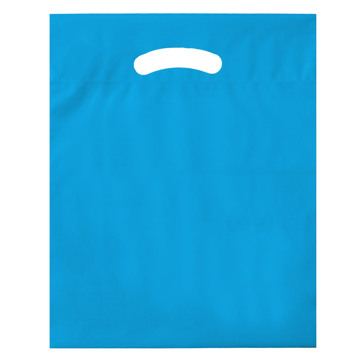 Wholesale FOLD-OVER REINFORCED DIE CUT BAG - 12DC1215