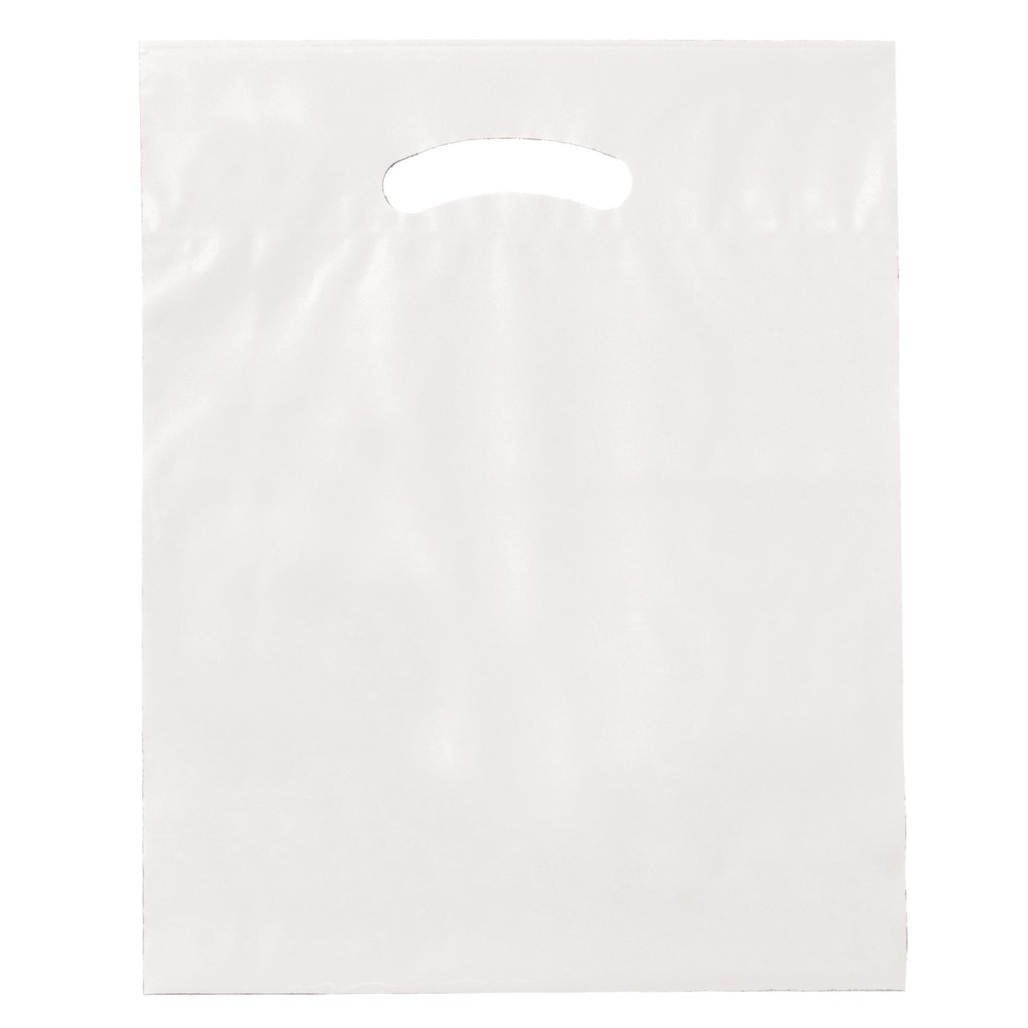 Wholesale FOLD-OVER REINFORCED DIE CUT BAG - 12DC1215
