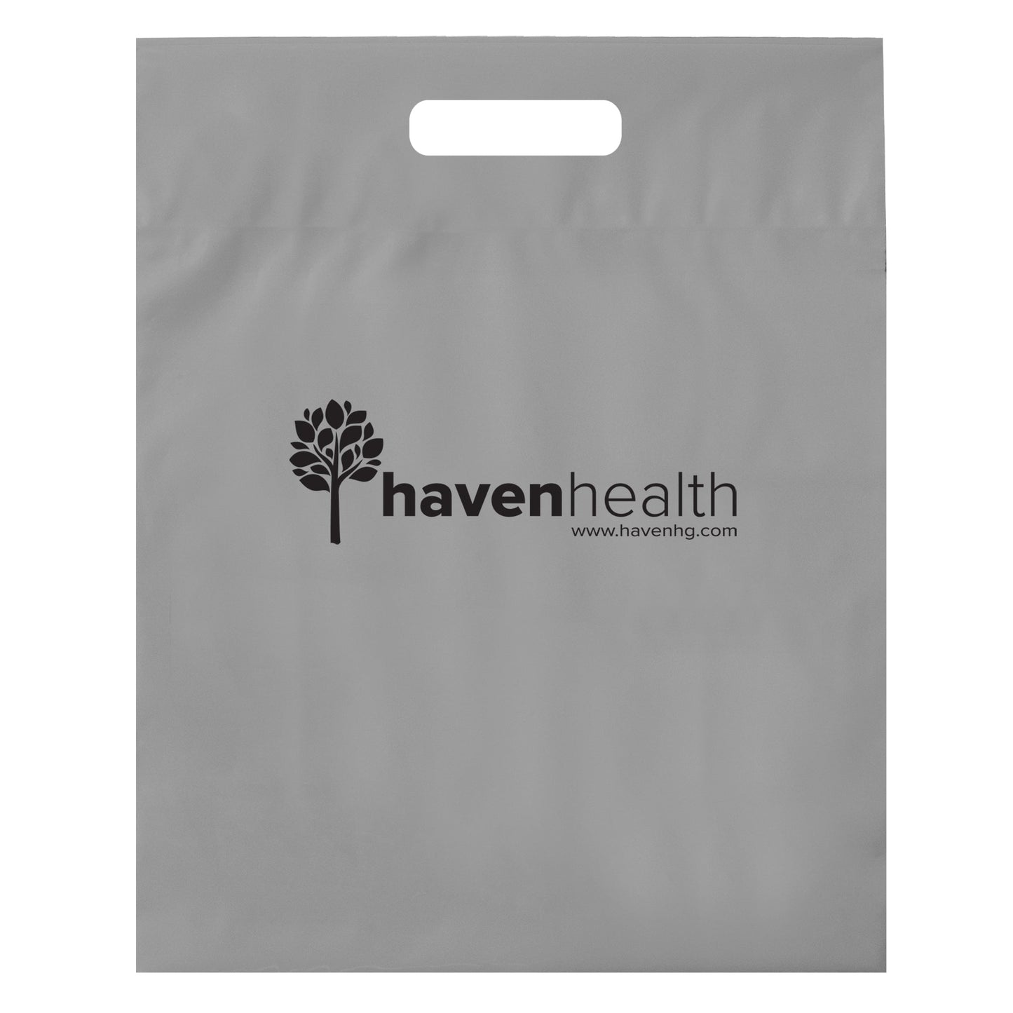 Wholesale FOLD-OVER REINFORCED DIE CUT BAG - 12DC1215