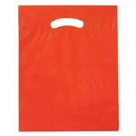 Wholesale Fold-Over Reinforced Die-Cut Handle Bags (12" x 15")