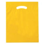 Wholesale Fold-Over Reinforced Die-Cut Handle Bags (12" x 15")