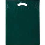 Wholesale Fold-Over Reinforced Die-Cut Handle Bags (12" x 15")