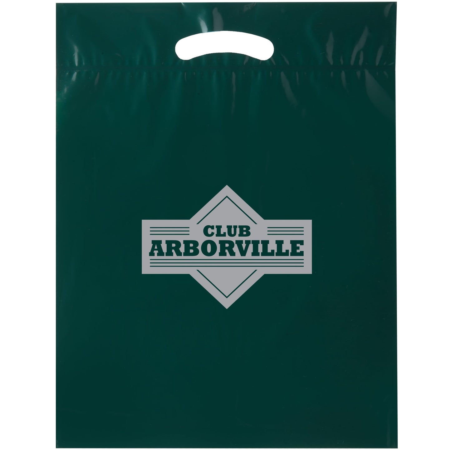 Wholesale FOLD-OVER REINFORCED DIE CUT BAG - 12DC1215
