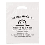 Wholesale FOLD-OVER REINFORCED DIE CUT BAG - 12DC1519
