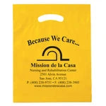 Wholesale Fold-Over Reinforced Die-Cut Plastic Bags