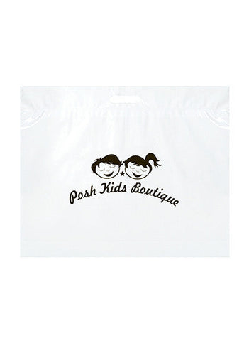 Wholesale Fold Over Reinforced Die Cut Bag - 12DC1613