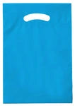 Wholesale Fold-Over Reinforced Die-Cut Plastic Bags (9" x 13")