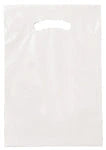 Heavy-Duty Reinforced Die Cut Plastic Merchandise Bags