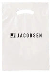 Wholesale Fold-Over Reinforced Die-Cut Plastic Bags (9" x 13")