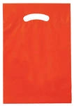 Wholesale Fold-Over Reinforced Die-Cut Plastic Bags (9" x 13")