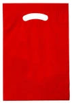 Wholesale Fold-Over Reinforced Die-Cut Plastic Bags (9" x 13")