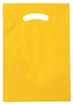 Wholesale Fold-Over Reinforced Die-Cut Plastic Bags (9" x 13")