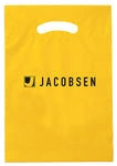 Heavy-Duty Reinforced Die Cut Plastic Merchandise Bags