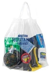 Wholesale Crystal Clear Poly Draw Drawstring Bag
