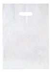 Wholesale Patch Handle Reinforced Die Cut Bags (12" x 16")