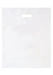 Wholesale Patch Handle Reinforced Plastic Bags - 16" x 18"
