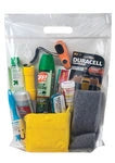 Custom Wholesale Crystal Clear Zip-Tight Bags with Die-Cut Handle