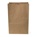 Bulk 1/6 BBL Brown Paper Grocery Bags (50# Kraft)