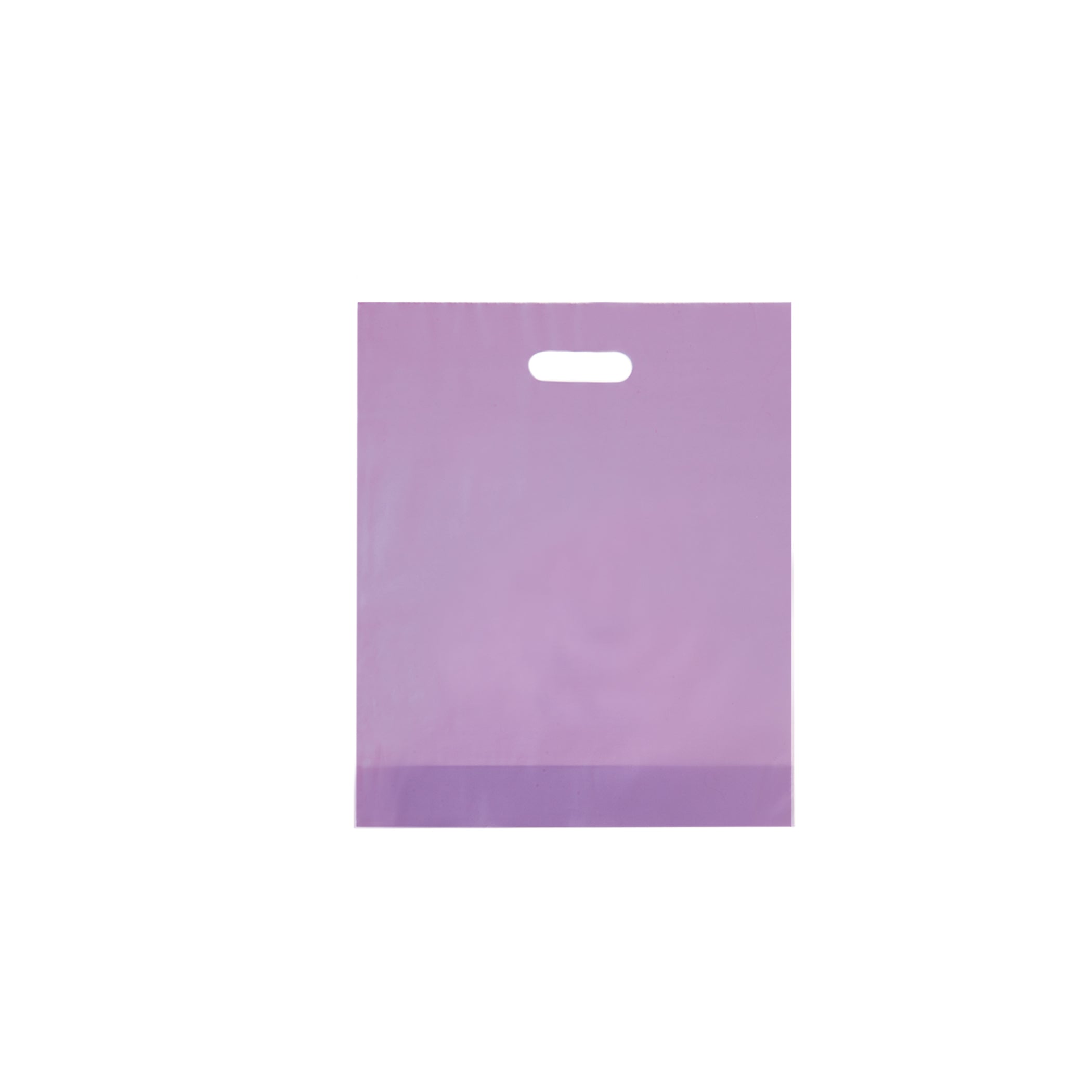 Wholesale Frosted Die-Cut Plastic Merchandise Bags