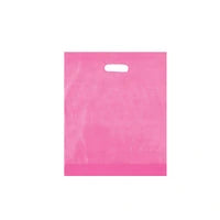 Wholesale Frosted Plastic Die-Cut Merchandise Bags