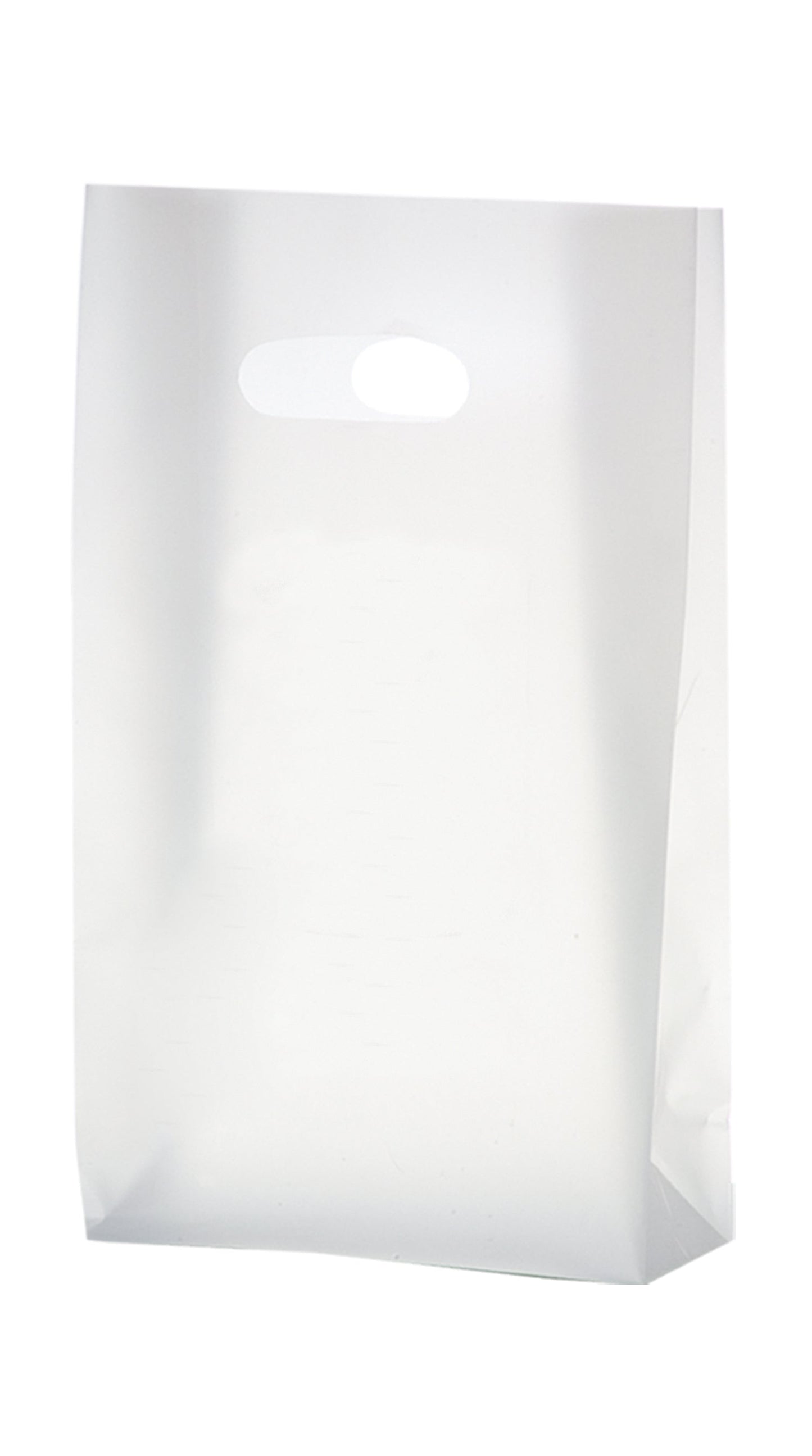 Wholesale FROSTED DIE CUT TOTE BAG - 19FDC8415