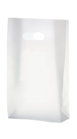 Wholesale FROSTED DIE CUT TOTE BAG - 19FDC8415
