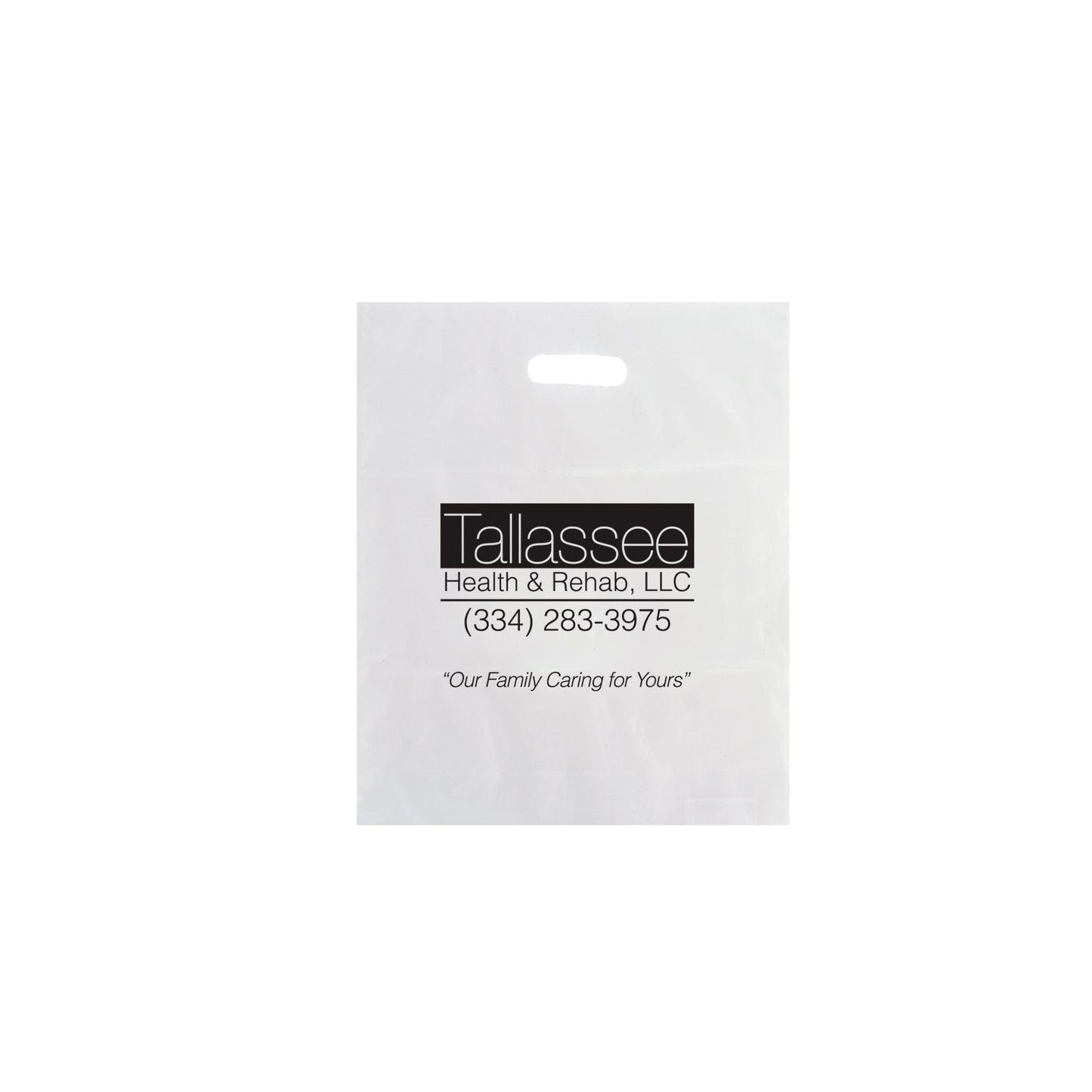 Wholesale FROSTED DIE CUT BAG - 19FD12153