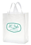Wholesale Clear Frosted Soft Loop Shopper Bag