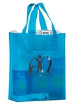 Wholesale Color Frosted Soft Loop Plastic Shopper Bags