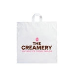 Wholesale Soft Loop Handle Plastic Shopper Bags (18" x 18")