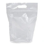Wholesale Zip Closure Die Cut Handle Plastic Bags