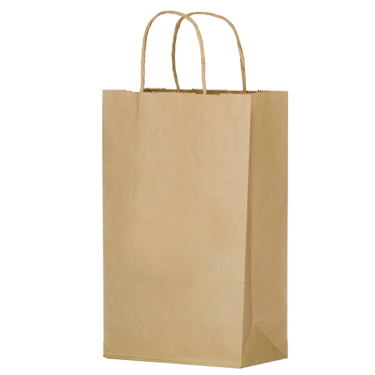 Wholesale NATURAL KRAFT TWISTED PAPER HANDLE SHOPPER - 1N10513