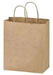 Wholesale Natural Kraft Twisted Paper Handle Shopper 1N8410