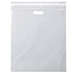 Wholesale Advocate Clear Plastic Security Bags with Die-Cut Handles