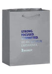 Wholesale Gloss Laminated Euro Paper Carrier Bags (8"x4"x10")
