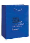Wholesale Gloss Laminated Euro Paper Carrier Bags (8"x4"x10")