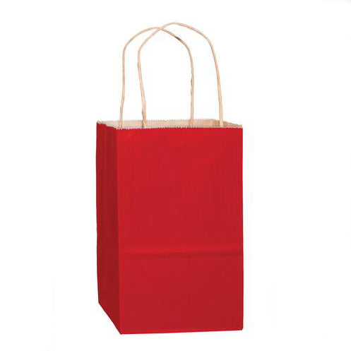 Wholesale Matte Color Paper Shopping Bags with Handles