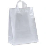 Premium Wholesale Mercury Frosted Plastic Bags with Fused Loop Handles